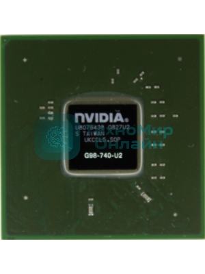 Видеочип GeForce 9200M GS, G98-740-U2
