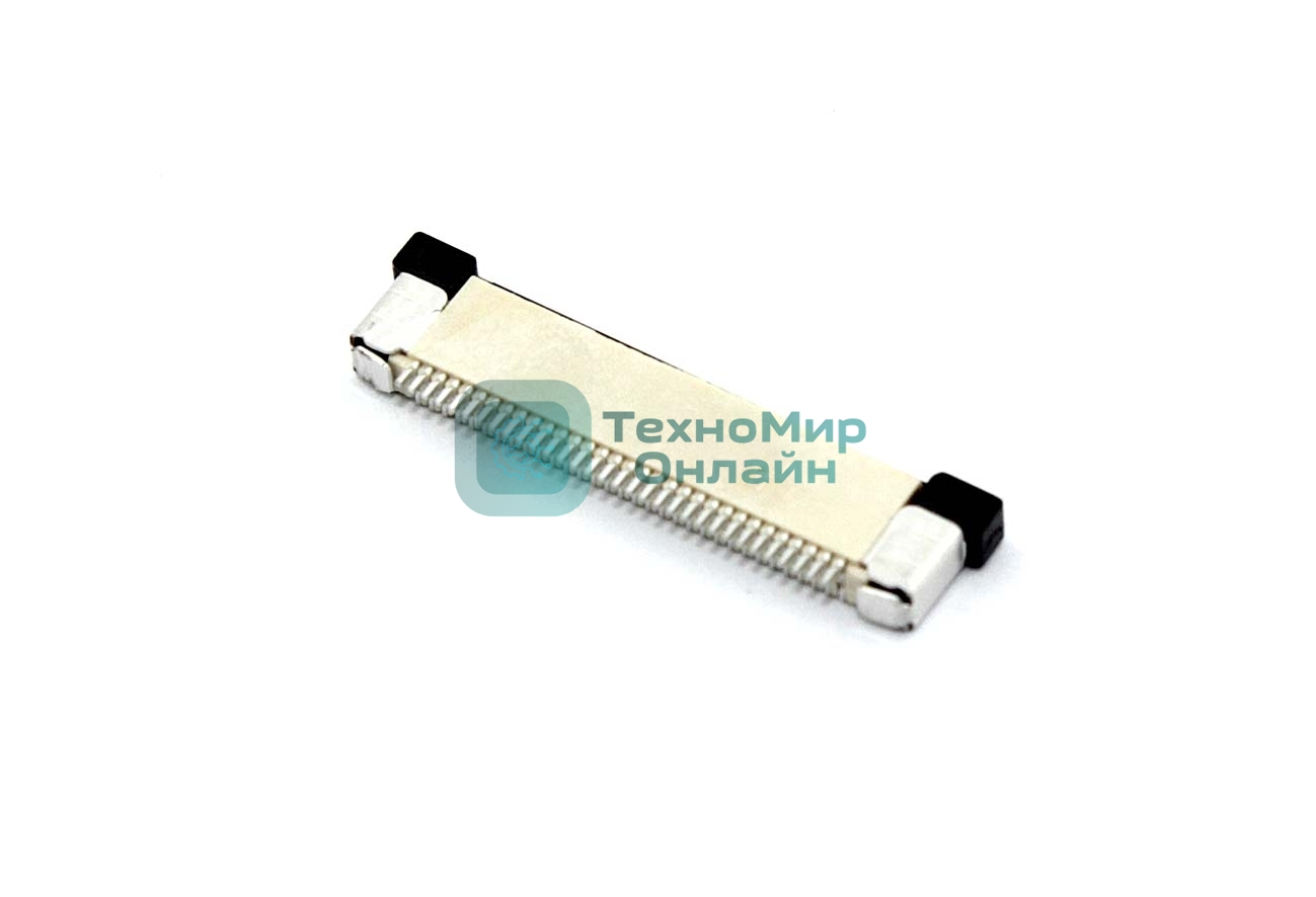 Разъем FPC Half Coverage Bottom Contact 0.5K-BX-32PWB 32 pin высота 2мм шаг 0,5мм