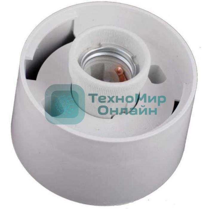 Светильник ЭЛЕТЕХ НББ 64-60 без стекла прямое основание бел.