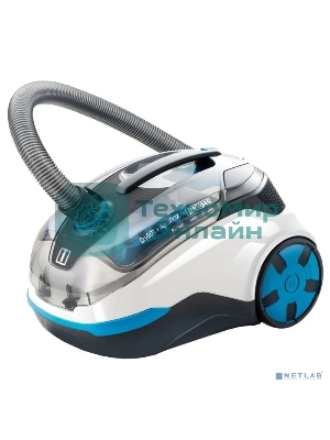 Пылесос Thomas DryBOX+AquaBOX Parkett белый/синий, 325/1700Вт, уборка сухая, пылесборник контейнер 2.6 л