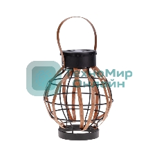 Светильник садовый Rexant Бамбук, 18см, 3000К, встроенный аккумулятор, солнечная панель, коллекция Бали