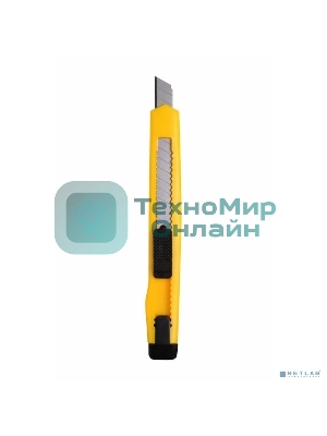 Нож с сегментированным лезвием Rexant 9 мм, корпус пластик, c клипсой