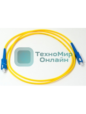 Кабель Патч-корд LANMASTER TWT-SC-SC/SU-1.0 1x SC-SC 1м LSZH оранжевый