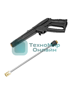 Моечная машина высокого давления Denzel R-180iD, 2000 Вт, 180 бар, 420 л/ч, асинх. двиг., бараб.