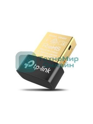 Сетевой адаптер Bluetooth TP-Link UB400 USB 2.0
