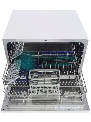 Посудомоечная машина Maunfeld MLP 06S, белый, 55 см, 6 компл., 49 дБ, класс A+