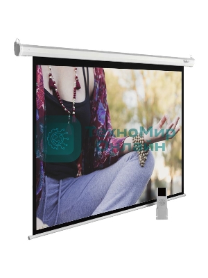 Экран Cactus 210x280 см MotoExpert CS-PSME-280x210-WT 4:3 настенно-потолочный рулонный белый (моторизованный привод)