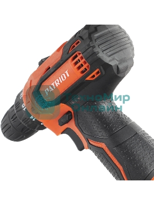 Дрель-шуруповерт аккумуляторная Patriot BR 119Li, Аккумуляторная, 12В, 2 АКБ