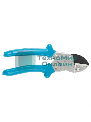 Секатор с наковальней, 170 мм, усиленный, рукоятки в ПВХ-оболочке, LUXE Palisad