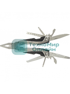 Трансформер (ммультитул) Matrix, 15 функций, авторазжим, в чехле, 160 мм