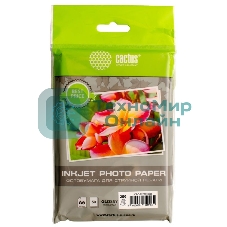 Фотобумага Cactus CS-GA620050ED/200г/м2/50л./белый глянцевое для струйной печати