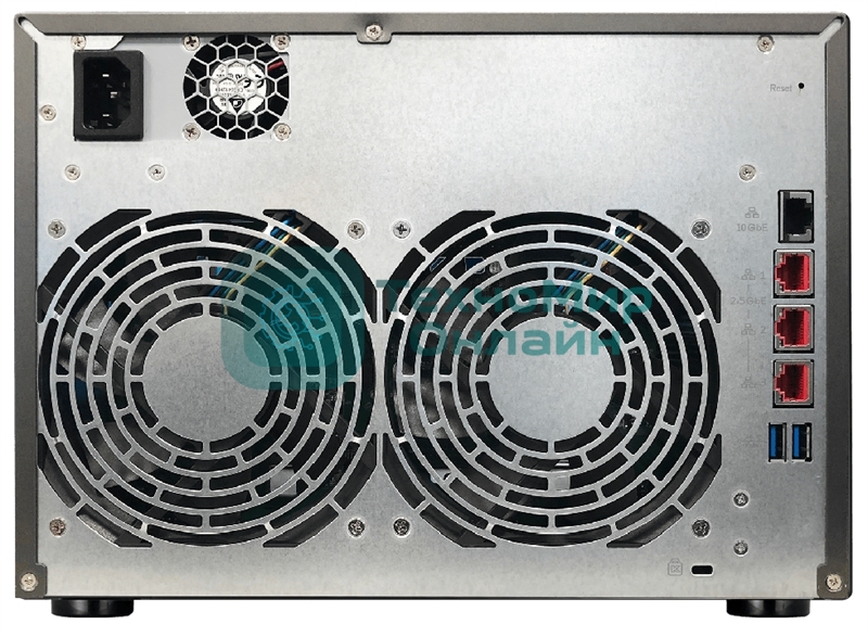 Сетевое хранилище ASUSTOR AS7110T 10-Bay NAS/Media player/Intel Xeon E-2224 3.4GHz up to 4.6GHz(Quad-Core), 8Gb SO-DIMM DDR4, noHDD(HDD,SSD),/10x1GbE+3x2,5Gbe(LAN)/3xUSB3.2,HDMI/M.2/4ip camera license; 90IX01D1-BW3S1