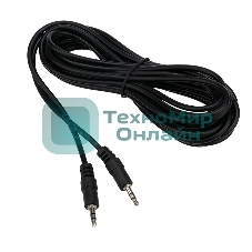 Шнур Rexant Стерео 3,5 мм штекер - Стерео 3,5 мм штекер, длина 1,5 метра
