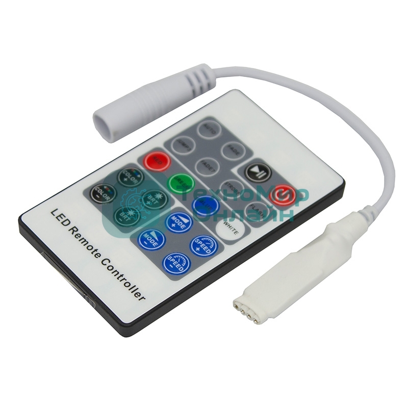 Мини контроллер LED RGb радио (RF) 20 кнопок 12-24 V/6 А LAMPER