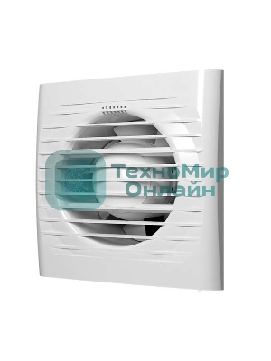 Вентилятор вытяжной осевой 125мм шнур бел. ERA OPTIMA 5-02