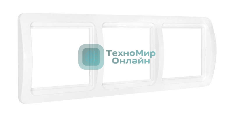 Рамка 3-м Валери гор. бел. UNIVersal ВР003Г