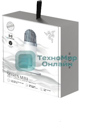 Микрофон Razer Seiren Mini Mercury Razer Seiren Mini Mercury – Ultra-compact Condenser Microphone