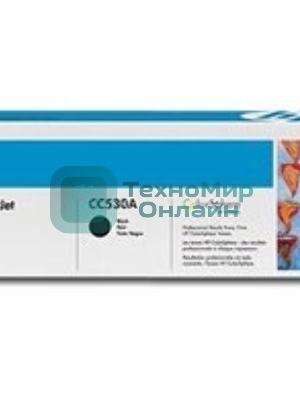 Картридж лазерный HP CC530A черный для LJ CP2025/CM2320 3500 стр.
