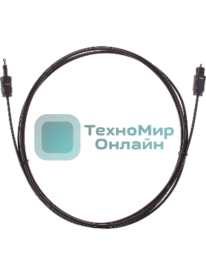 Оптический кабель (Toslink)-M -- >(Toslink)-miniM,2m, Telecom TOC2023-2M
