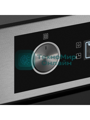 Шкаф духовой электрический Maunfeld AEOH60102S, 60л, дверца с 3 стеклами, нержавеющая сталь