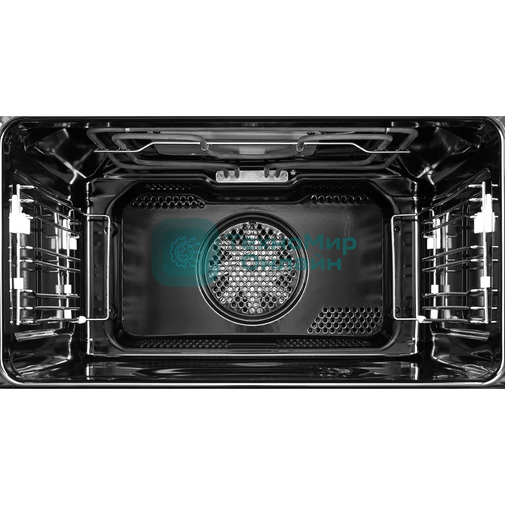 Встраиваемый духовой шкаф Kuppersberg KMW 612 Black с СВЧ, 45 см, 50л, 12 режимов, гидролизная очистка, черный