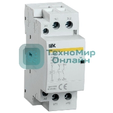 Контактор модульный КМ40-20М AC IEK MKK11-40-20