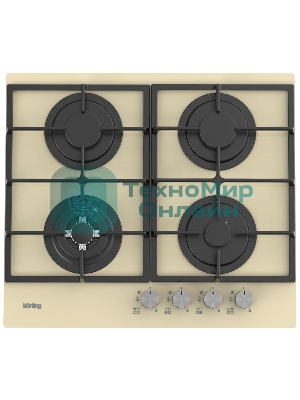 Газовая варочная панель Korting HGG 6722 CTB