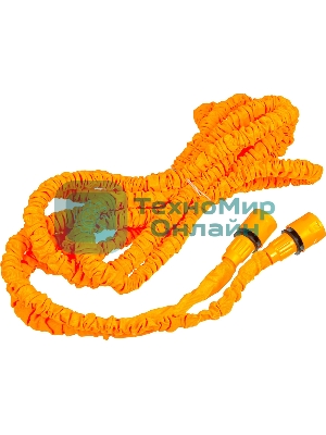 Набор для полива с растягивающимся шлангом 15м Вихрь 73/7/2/25