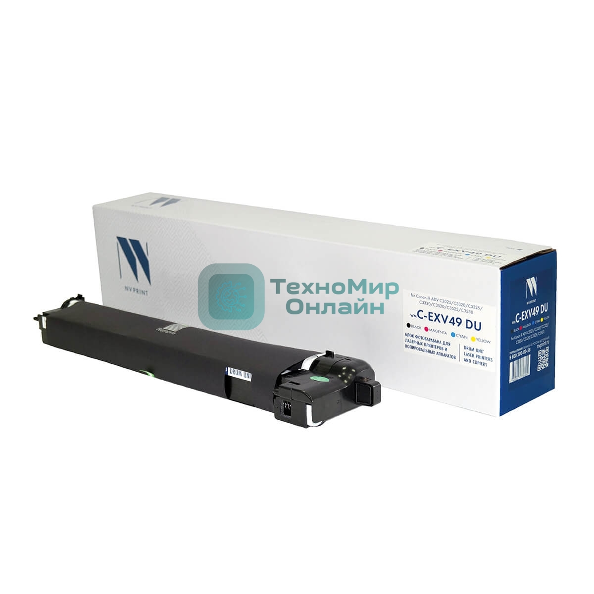 Блок фотобарабана NVPrint совместимый NV-C-EXV49 CMYK DU для Canon iR ADV C3025/C3320/C3325/C3330/C3520/C3525/C3530 (86300k)