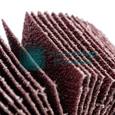 Круг лепестковый Matrix для дрели, 60 х 30 х 6 мм, Р 100