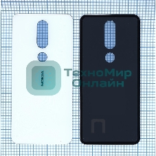Задняя крышка для Nokia 6.1 Plus белый