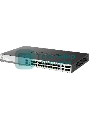 Коммутатор Multigigabit Managed L3 Stackable Switch 24x2.5GBase-T, 2x10GBase-T, 4х25GBase-X SFP28, Surge 6KV, CLI, 1000Base-T Management, RJ45 Console, USB, RPS, Dying Gasp