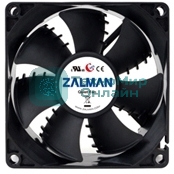 Вентилятор для корпуса Zalman ZM-F1 PLUS (SF) черный, 80 мм, 2000 об/мин, 23 дБ, 3 pin