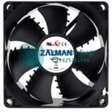 Вентилятор для корпуса Zalman ZM-F1 PLUS (SF) черный, 80 мм, 2000 об/мин, 23 дБ, 3 pin