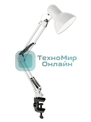 Светильник UF-312P С01 настол. 230В 60Вт бел. Ultraflash 12894