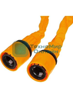 Набор для полива с растягивающимся шлангом 15м Вихрь 73/7/2/25