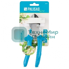 Секатор с наковальней, 170 мм, усиленный, рукоятки в ПВХ-оболочке, LUXE Palisad