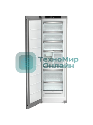 Морозильная камера Liebher часть Side-by-Side XRFsf 5240 и XRFsf 5245, Plus, NoFrost, серебристый, 660л, 7 ящиков