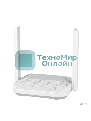 Гигабитный интернет-центр Keenetic Racer KN-4010 с Mesh Wi-Fi 6 AX3000, 2 портами Gigabit Ethernet и переключателем режима роутер/ретранслятор