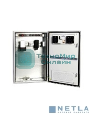 Шкаф уличный всепогодный настен. 18U (600х500), передняя дверь вент. (ШТВ-Н-18.6.5-4ААА) (1 коробка)