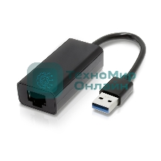 Адаптер сетевой ORIENT U3L-1000N, USB 3.0 Gigabit Ethernet Adapter, RTL8153 chipset, 10/100/1000 Мбит/с, поддержка Win 10, Linux, MAC OS