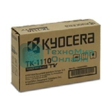 Картридж лазерный Kyocera TK-1110 (1T02M50NX0/1T02M50NX1) черный для FS-1040/FS-1060DN/FS-1020MFP/FS-1025MFP/FS-1120MFP/FS-1125MFP 2500 стр.