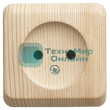 Розетка 1-м ОП Этюд Дача 16А IP20 без заземл. сосна SchE PA16-001D