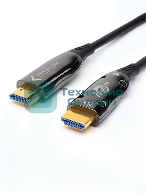 Кабель HDMI 50 м (HIGH speed, Metal gold, Optical) 8K VER 2.1 Кабель HDMI 50 м (HIGH speed, Metal gold, Optical) 8K VER 2.1