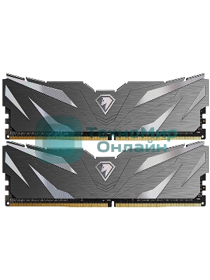 Оперативная память NETAC, DDR4, 16GB (2x8GB), 3200MHz, CL16, DIMM, с радиаторами, черный