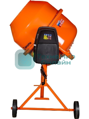 Бетономешалка Вихрь БМ-230 (74/1/8) 1000 Вт, 230 л, чугунный венец, 32 об/мин