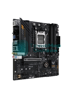 Материнская плата ASUS TUF GAMING A620M-PLUS WIFI, AM5, AMD A620, 4xDDR5, 4xSATA, 2xM.2, 1xPCIe 4.0 x16, 2xPCIe x1, 2xDP, 1xHDMI, 1x 2.5Gb LAN, 4xUSB-A 2.0, 2xUSB-A 3.2 Gen 1, 3x3.5 мм, 7.1, mATX
