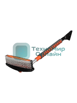 Щетка-сметка для снега со скребком телескопическая 730-1000 мм Stels