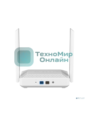 Гигабитный интернет-центр Keenetic Racer KN-4010 с Mesh Wi-Fi 6 AX3000, 2 портами Gigabit Ethernet и переключателем режима роутер/ретранслятор