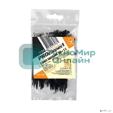Хомут кабельный PROconnect 100х2.5 нейл. черный (уп. 100 шт)
